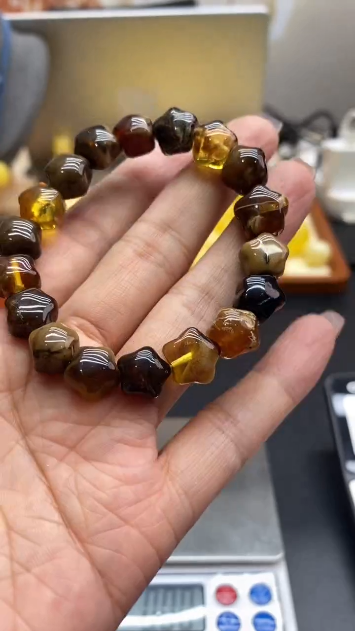 琥珀未镶嵌珠宝奇石大***糖2712