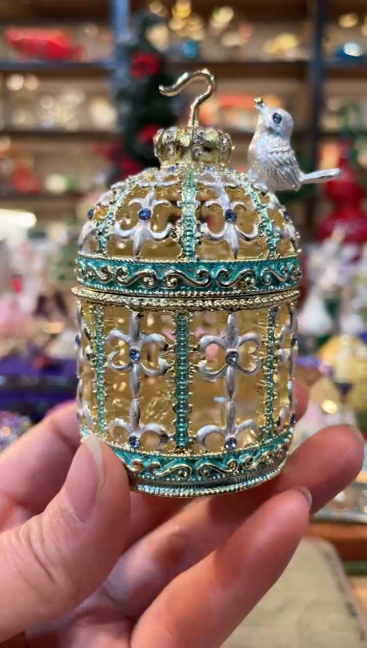 【闪购商品】精致珐琅彩首饰盒