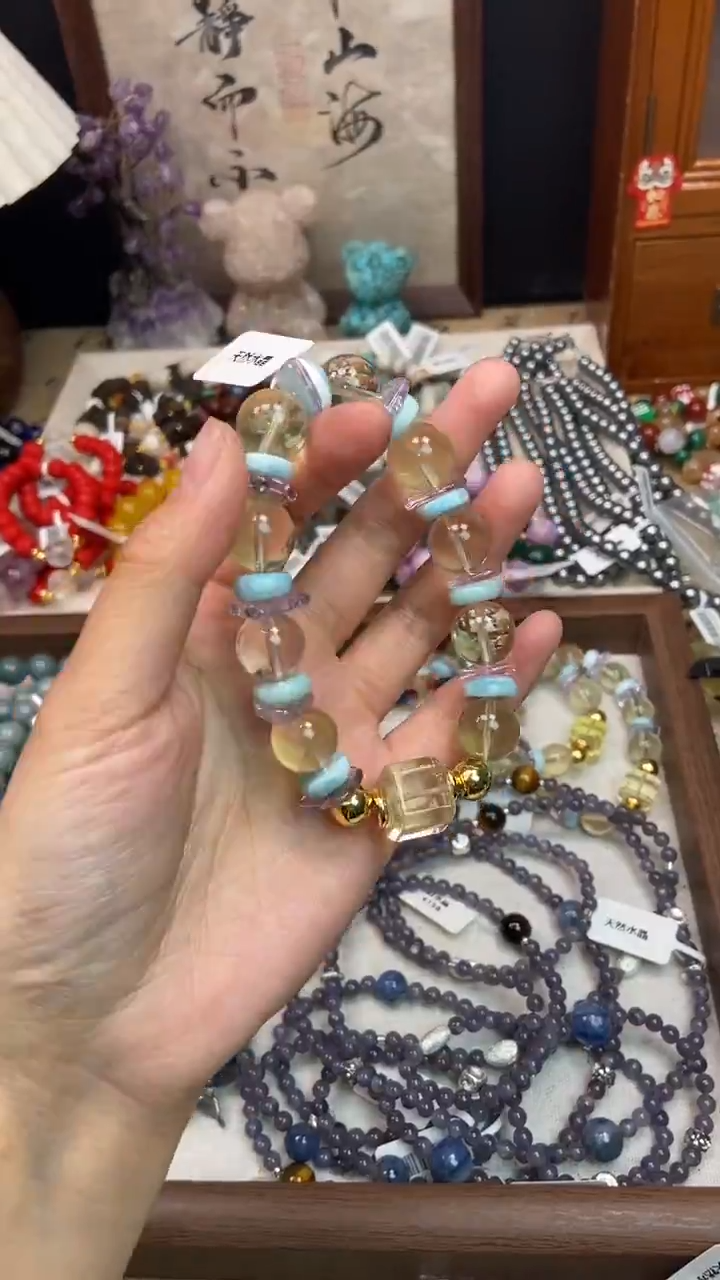 未镶嵌手链水晶528