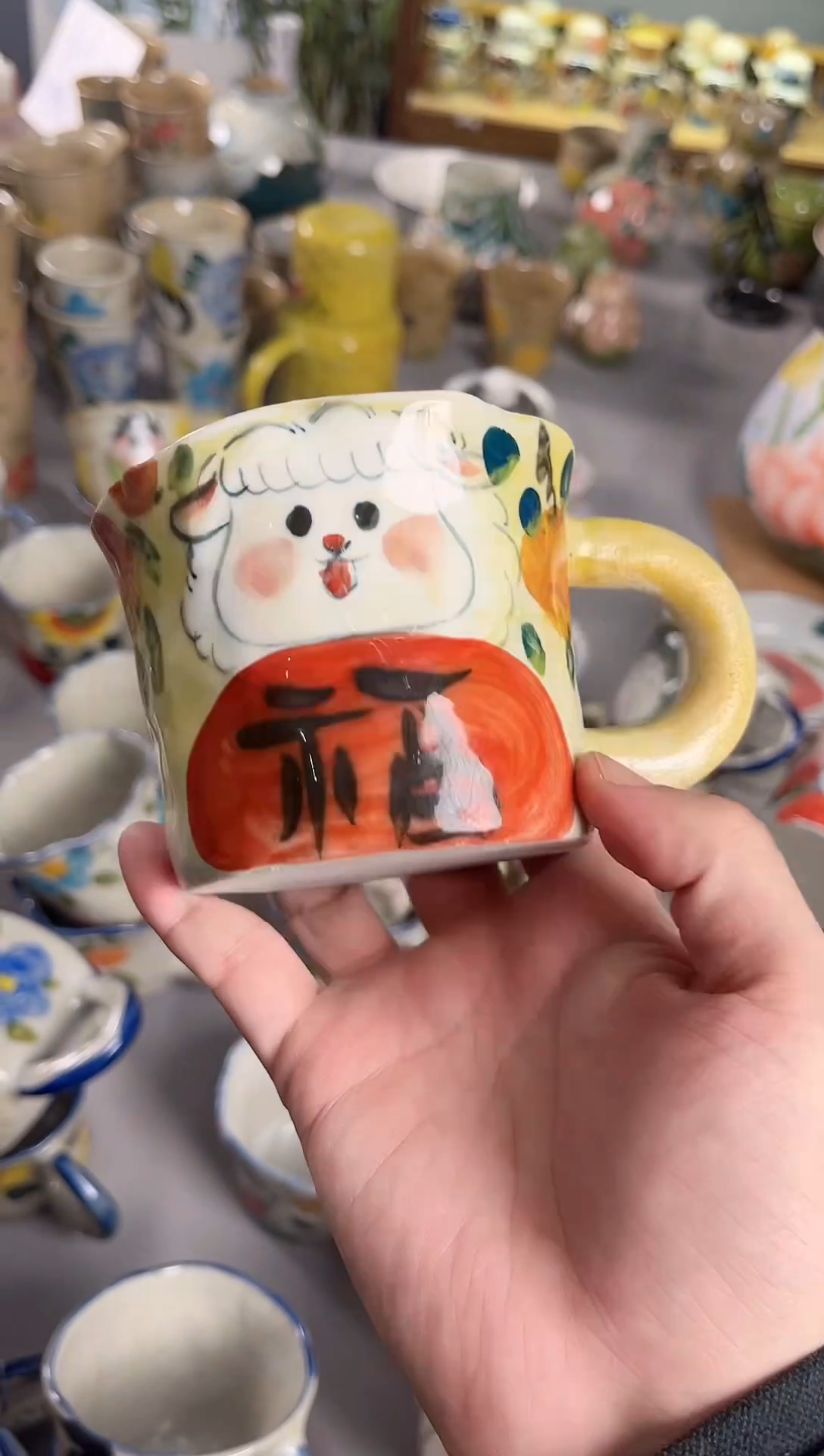 【闪购商品】瓷片景德镇手绘高温釉下彩