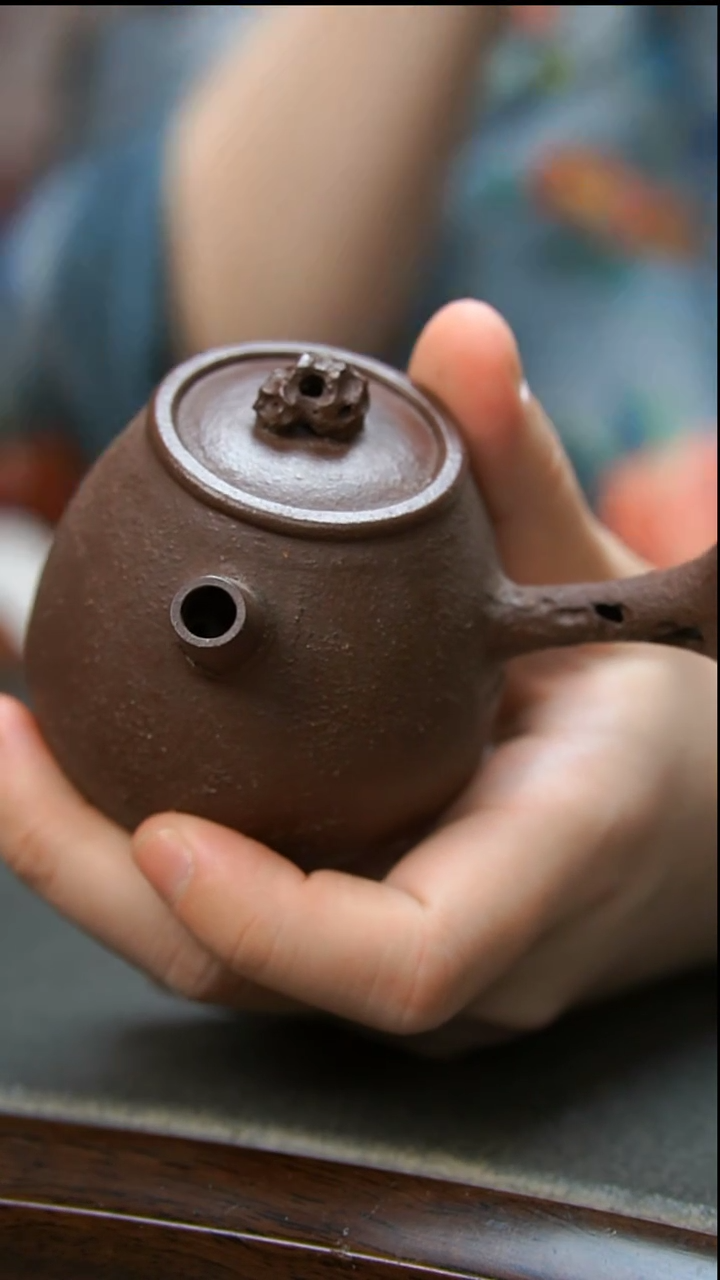 【闪购商品】紫砂茶壶太湖石侧把壶