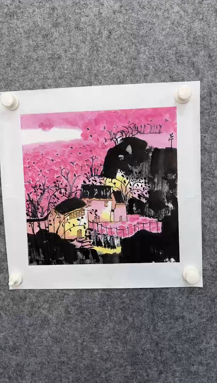 国画DH-WSQ老师绘画作品