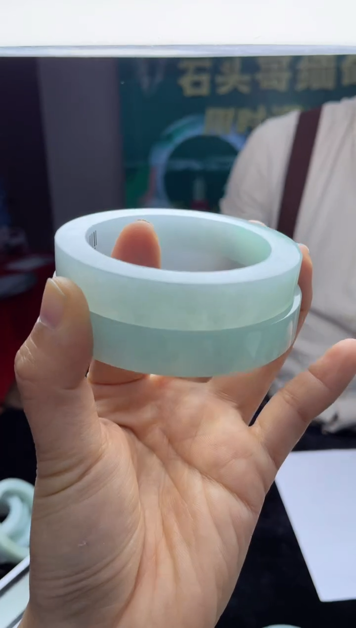 【闪购商品】定制翡翠板/饼/胚未镶嵌手镯-多样性发货发一件