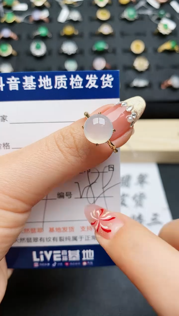 【闪购商品】翡翠戒指银S925镶嵌..........