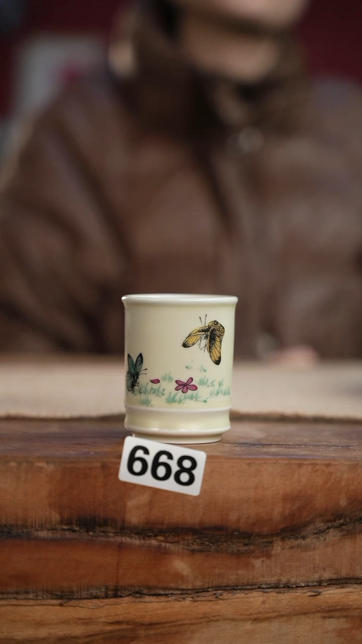 【闪购商品】杯等烟雨陶瓷手作668