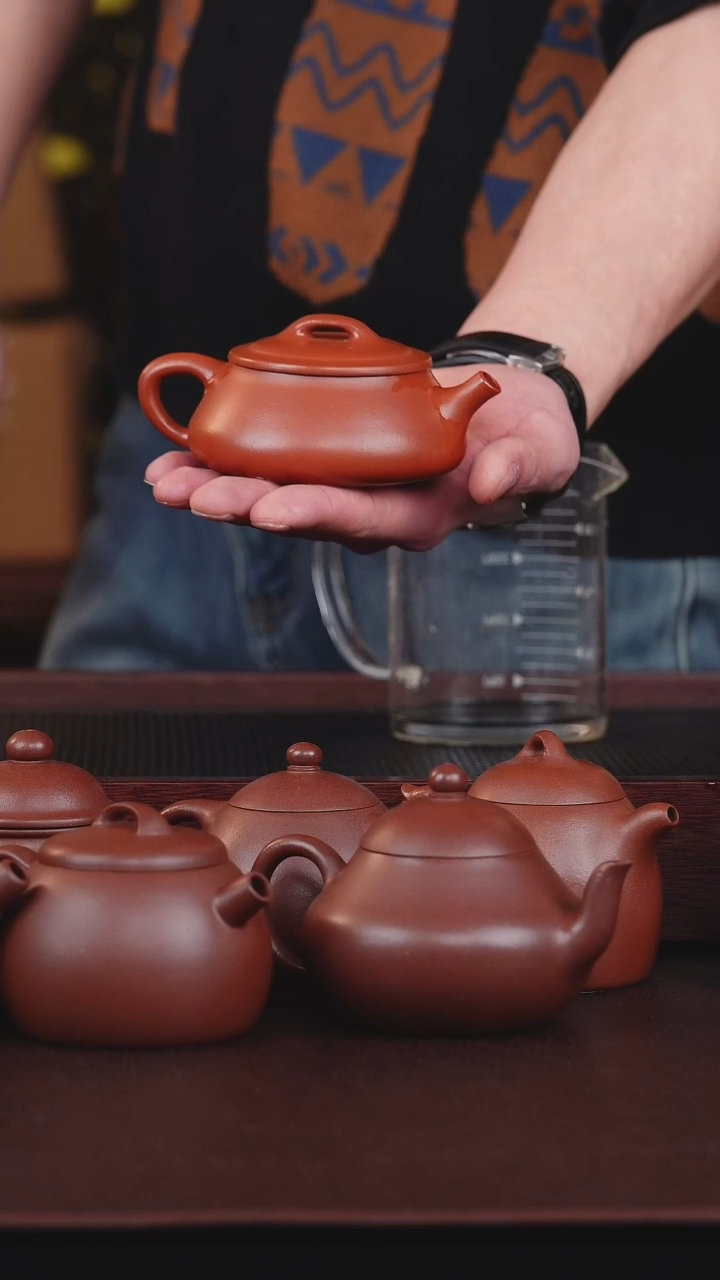 【闪购商品】紫砂茶壶半手工·石瓢·140cc