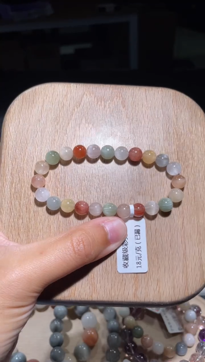 【闪购商品】水晶手链未镶嵌10号多样性发货一E 7+