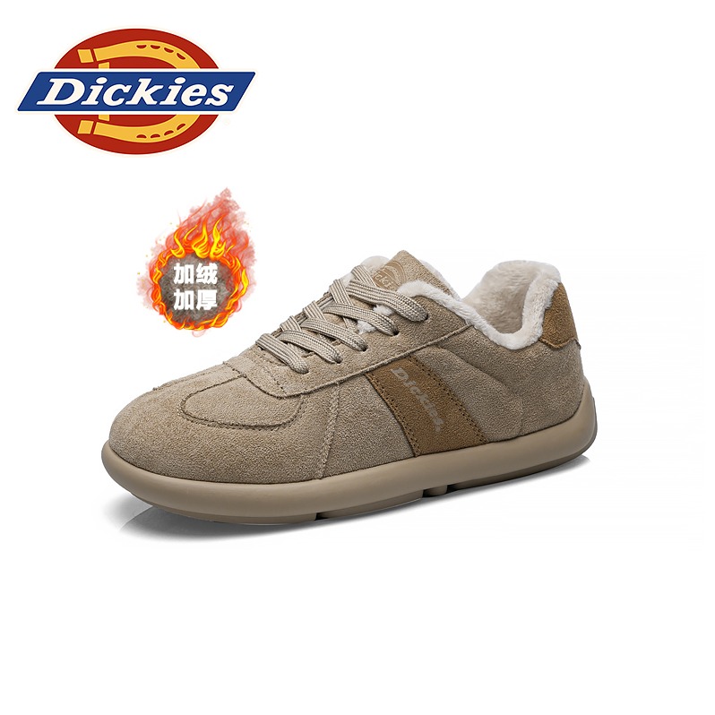 Dickies2025秋动新款休闲鞋时尚百搭鞋防滑耐磨橡胶鞋潮流低帮鞋