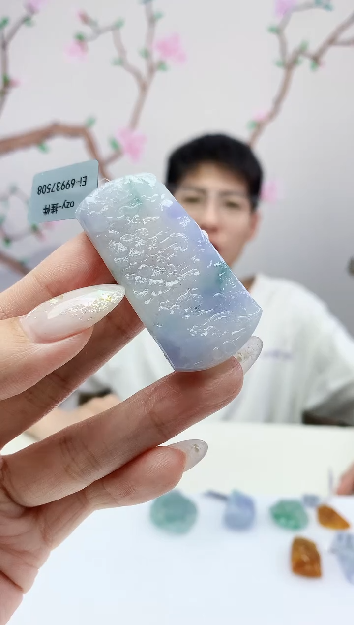 定制翡翠未镶嵌006ee-毛货山水21