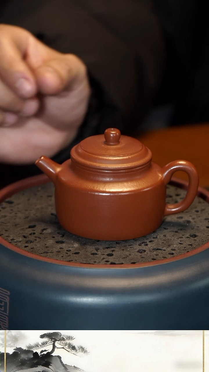 茶壶紫砂朱泥 内推 120cc