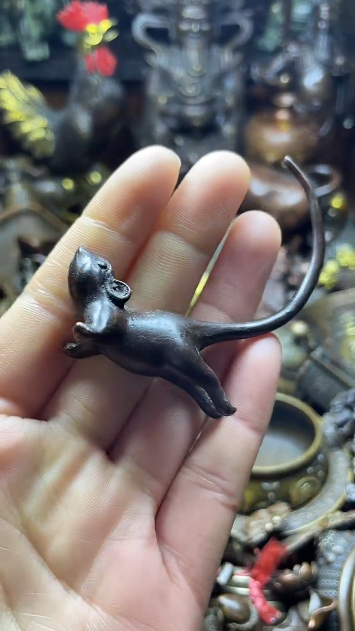 闪购链接，点击下单，有运费险，铜摆件