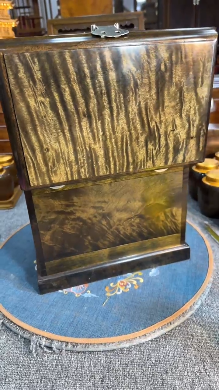 【闪购商品】乌木类成套家具阴沉官皮箱  s15