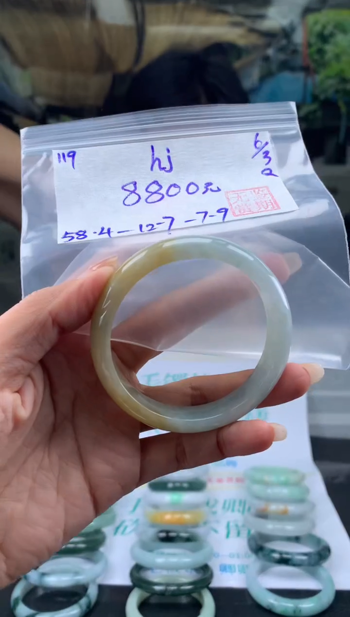【闪购商品】翡翠手镯未镶嵌翡翠手镯 下单联系小耳机#119