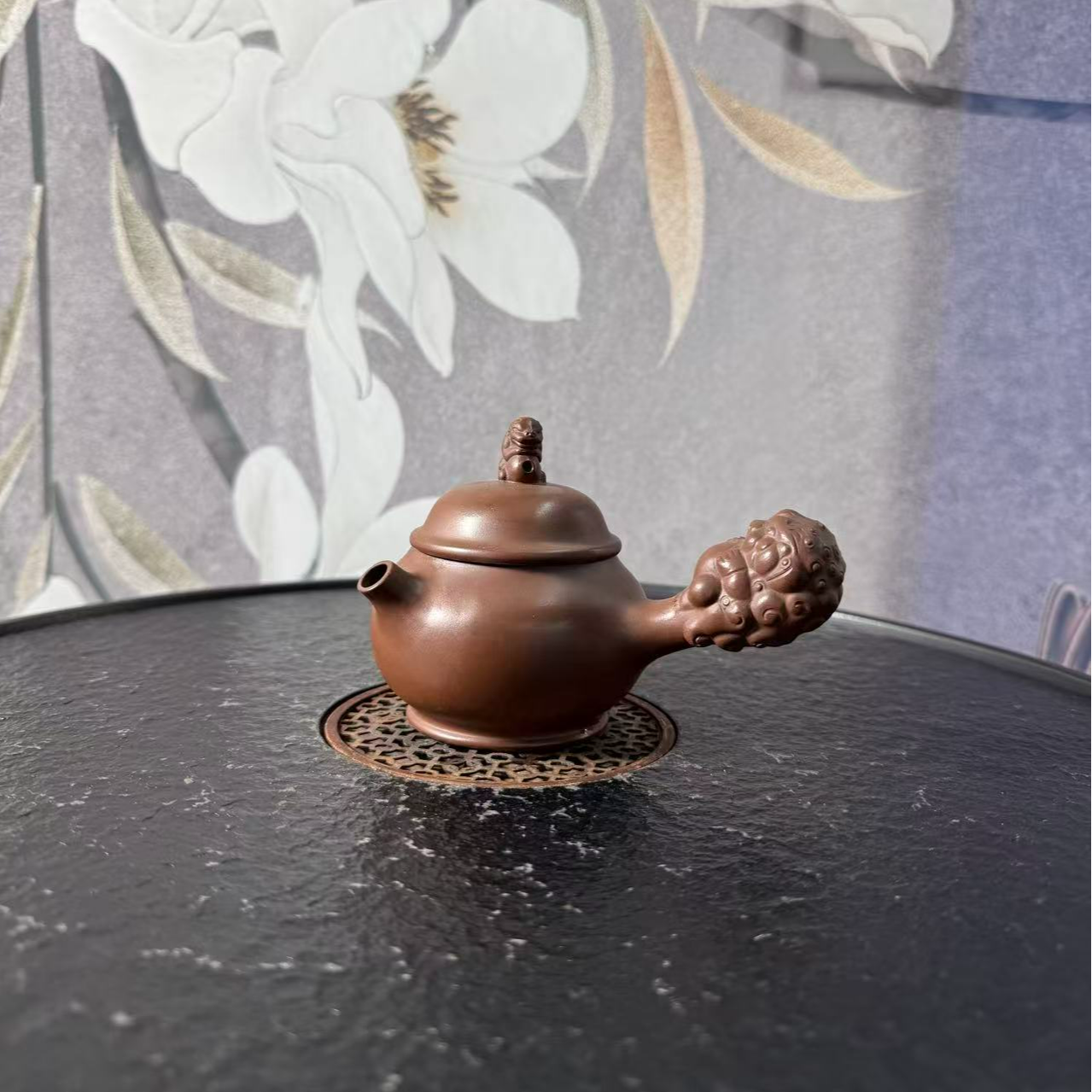 549号 zxj 0520032108 唐羽壶 紫泥 150cc