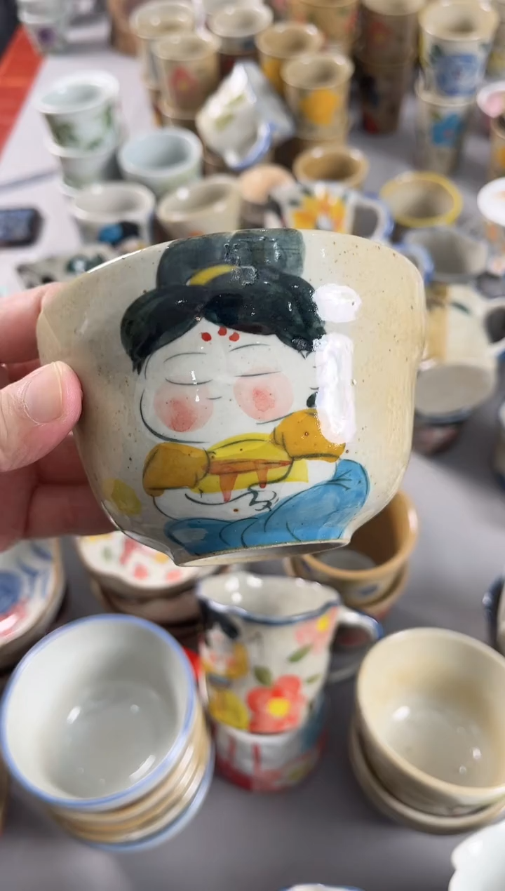 【闪购商品】瓷片景德镇手绘高温釉下彩