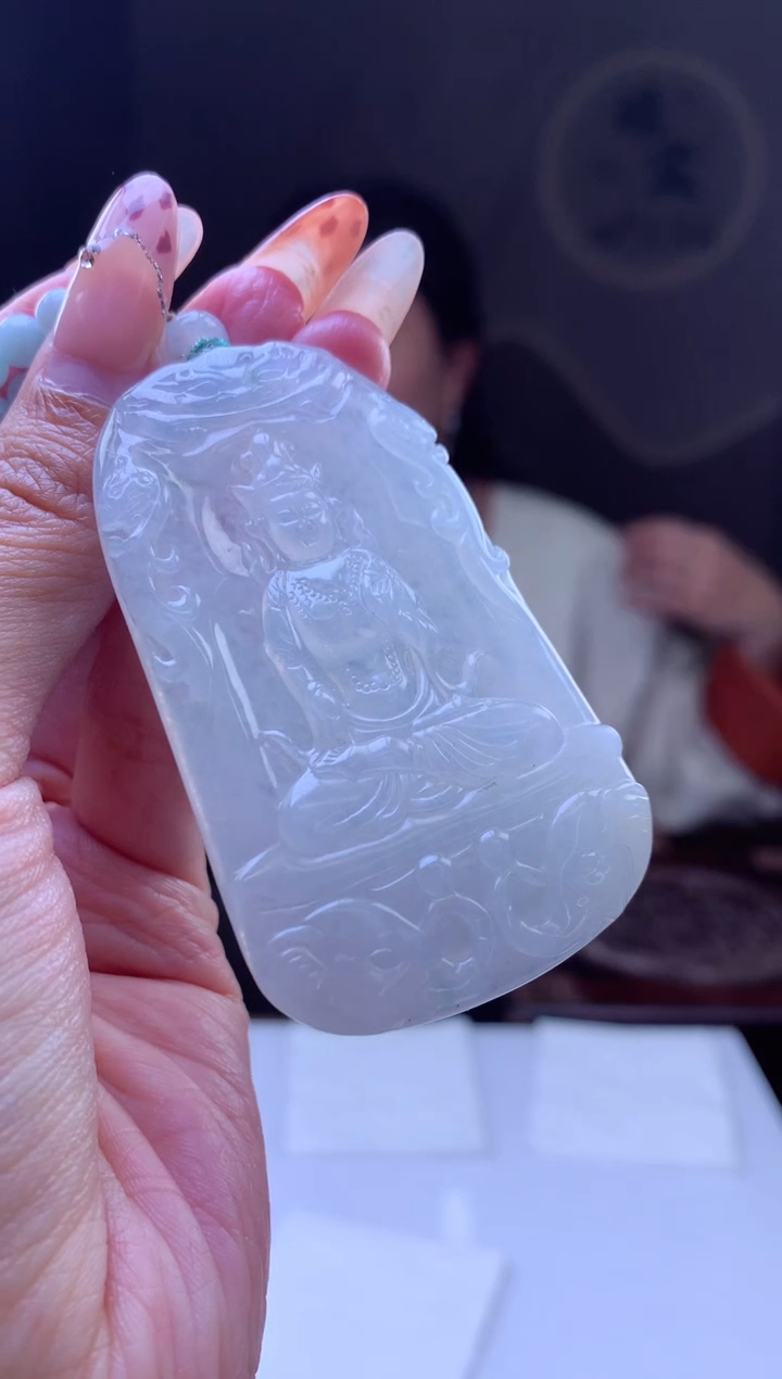 【闪购商品】定制翡翠未镶嵌挂件发货（拍一发一）