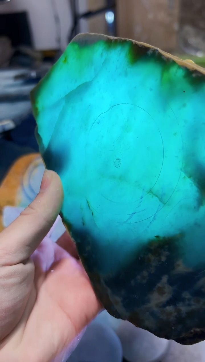 【闪购商品】翡翠颈饰未镶嵌A货白谭1471