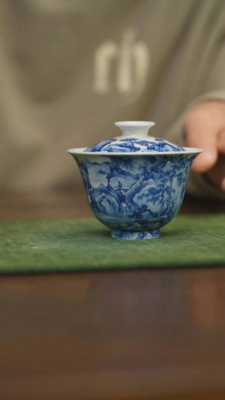【闪购商品】杯柴窑青花破价福利