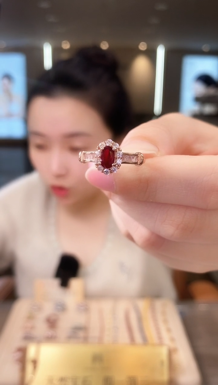 【闪购商品】红宝石戒指银S925镶嵌05