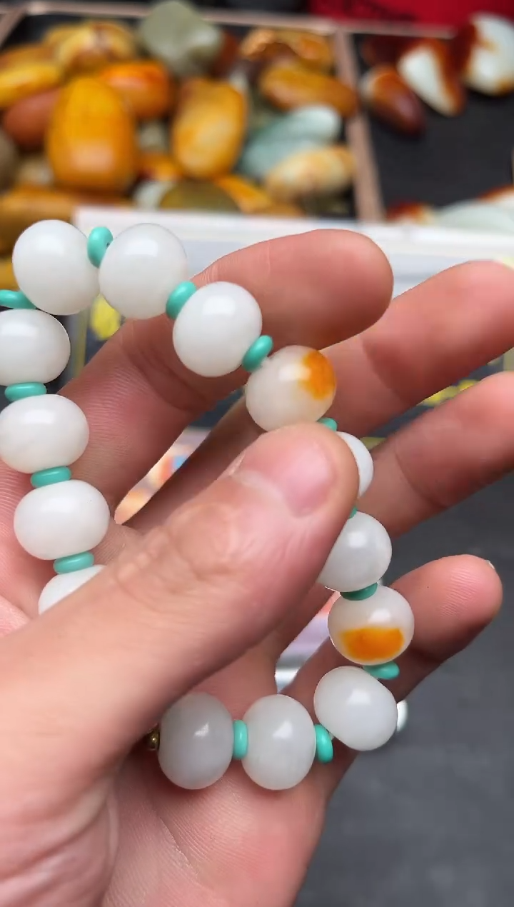 未镶嵌和田玉（子料）挂件YL-HH-1.3-6