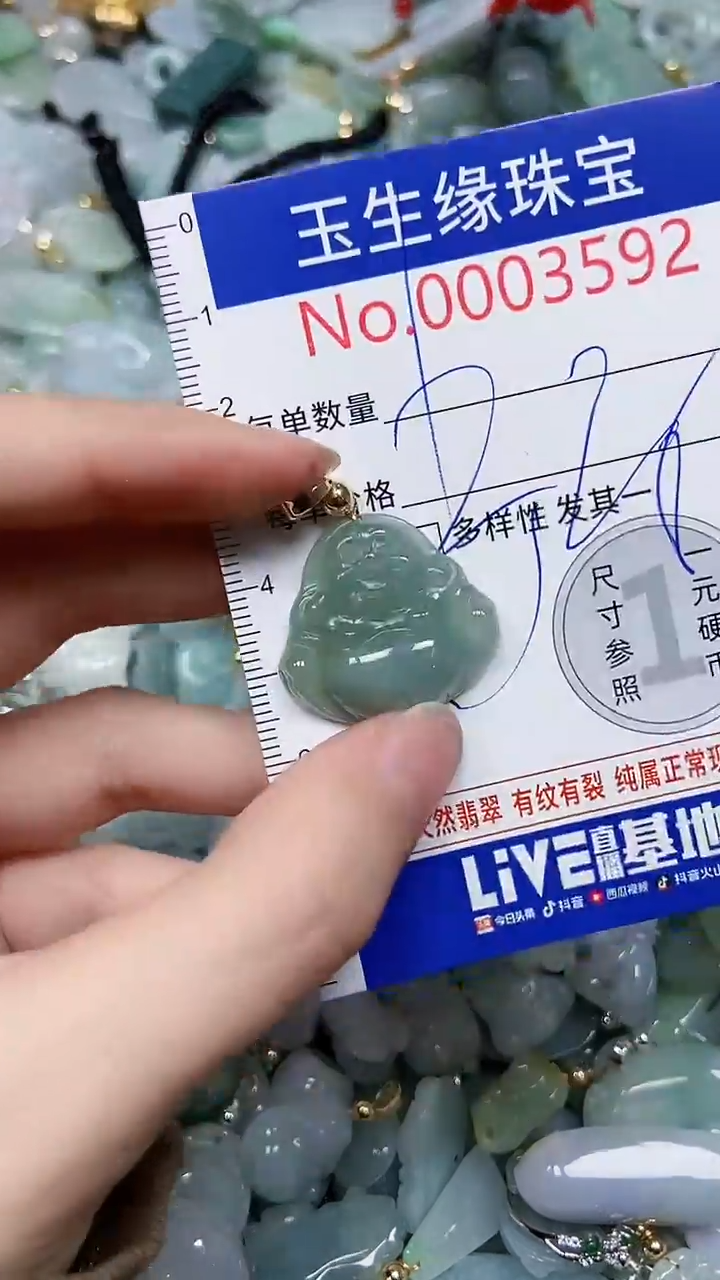 【闪购商品】翡翠颈饰未镶嵌闪购00003592