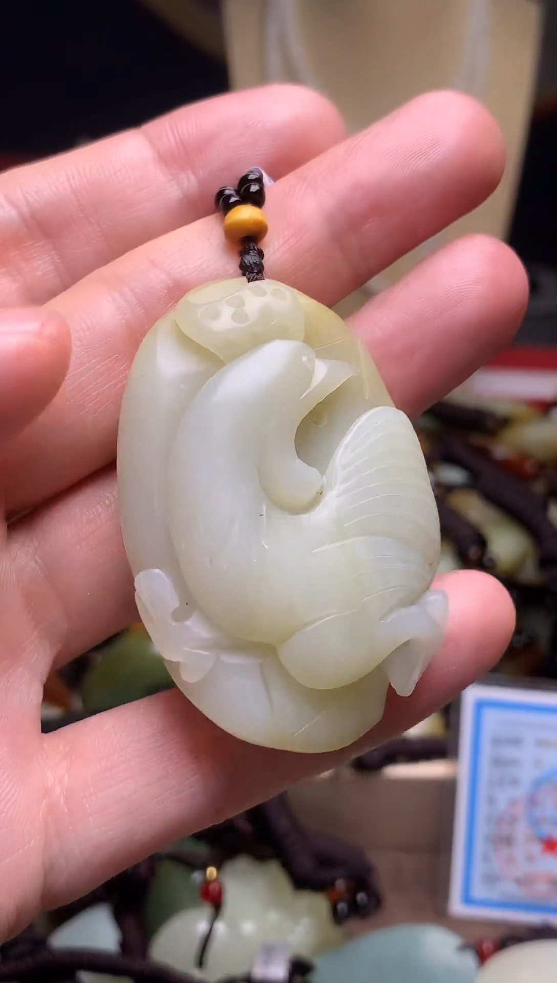 颈饰未镶嵌和田玉新疆料青海料清水和田玉吊坠