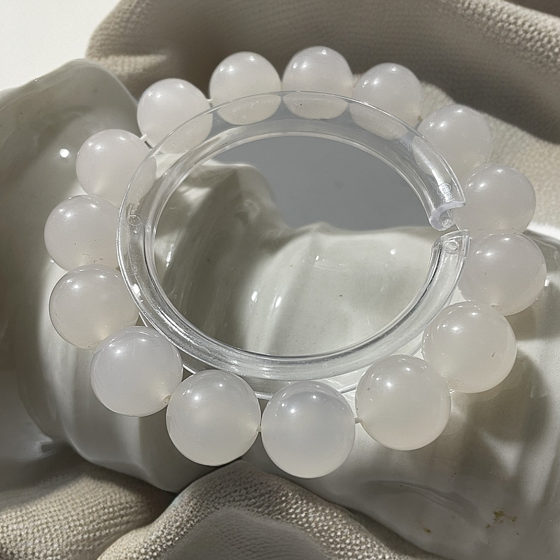 A167海云母（血沉宝）卡1.4单圈手串（紫光线太阳光照射变色）