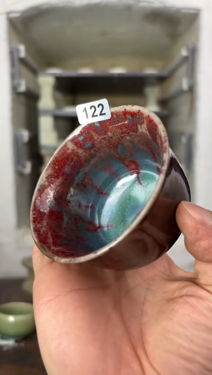 【闪购商品】摆件钧瓷窑变精品茶器