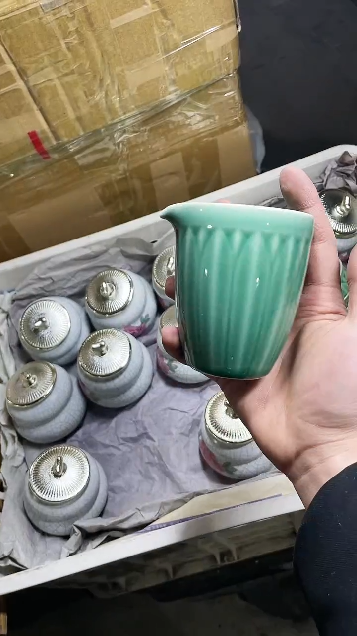 【闪购商品】特价 微瑕 慧仙青瓷