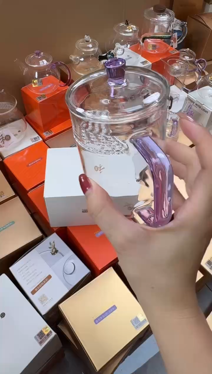 @@禾器晶彩简尚杯浅紫色