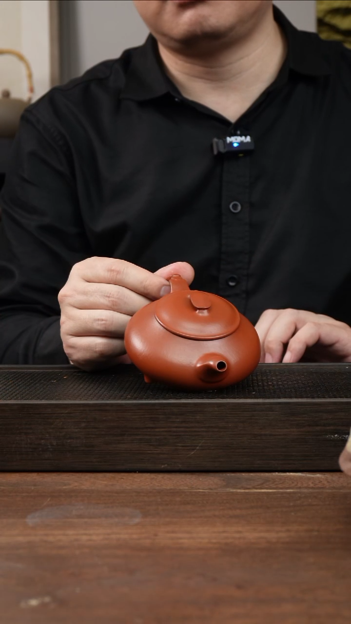 茶杯紫砂朱泥简瓢        180CC  