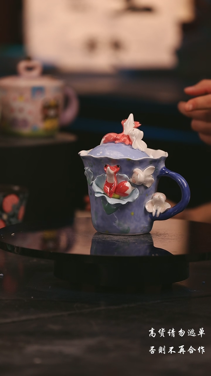 陶瓷景德镇可爱设计师款陶瓷 