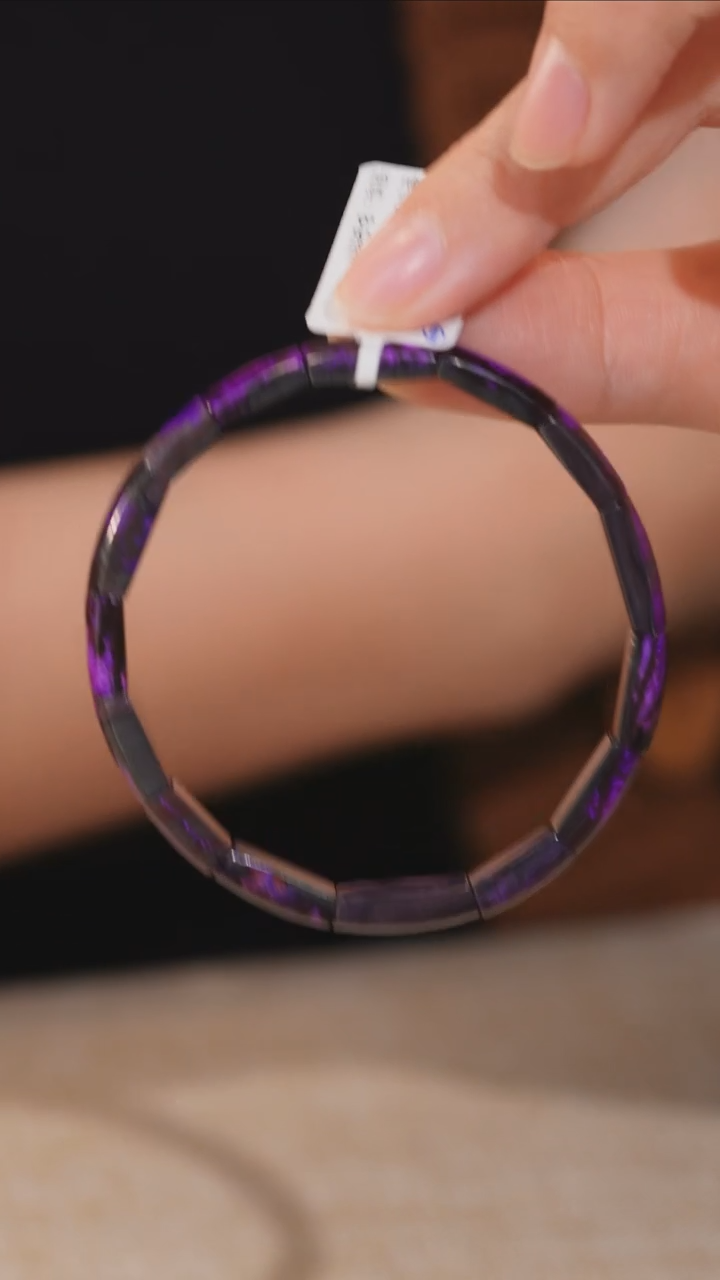 【闪购商品】苏纪石（舒俱来）手链未镶嵌AZB4013红丝绒手牌（微瑕）