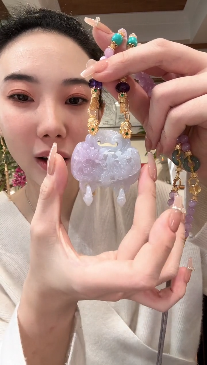 【闪购商品】翡翠颈饰未镶嵌国风