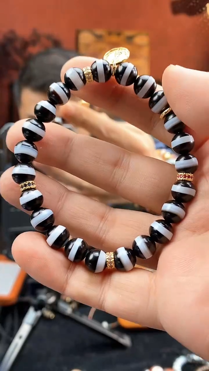 【闪购商品】玛瑙/玉髓82银S925镀金镶嵌0126-