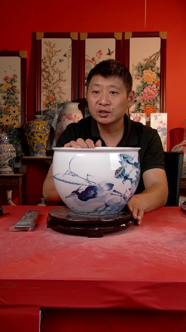 摆件景德镇陶瓷 手工手绘28