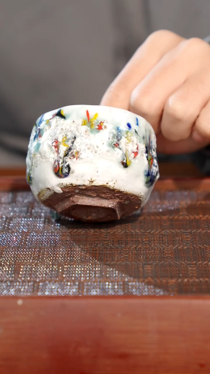 陶瓷奢瓷/瑞寅柴烧茶器（杯子）0799