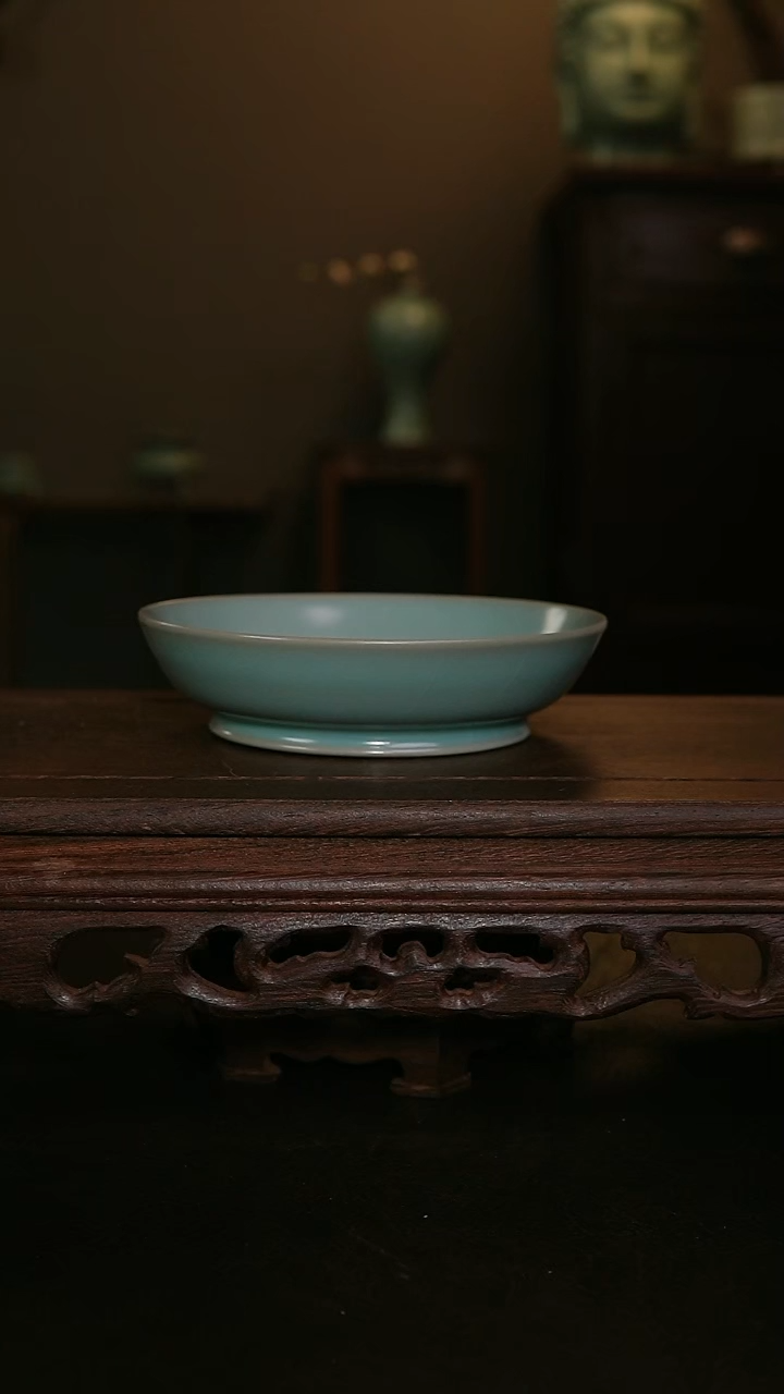 摆件仿古手工圆洗