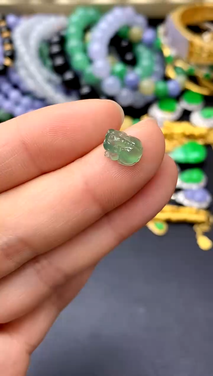 颈饰未镶嵌翡翠41-中国好珍宝