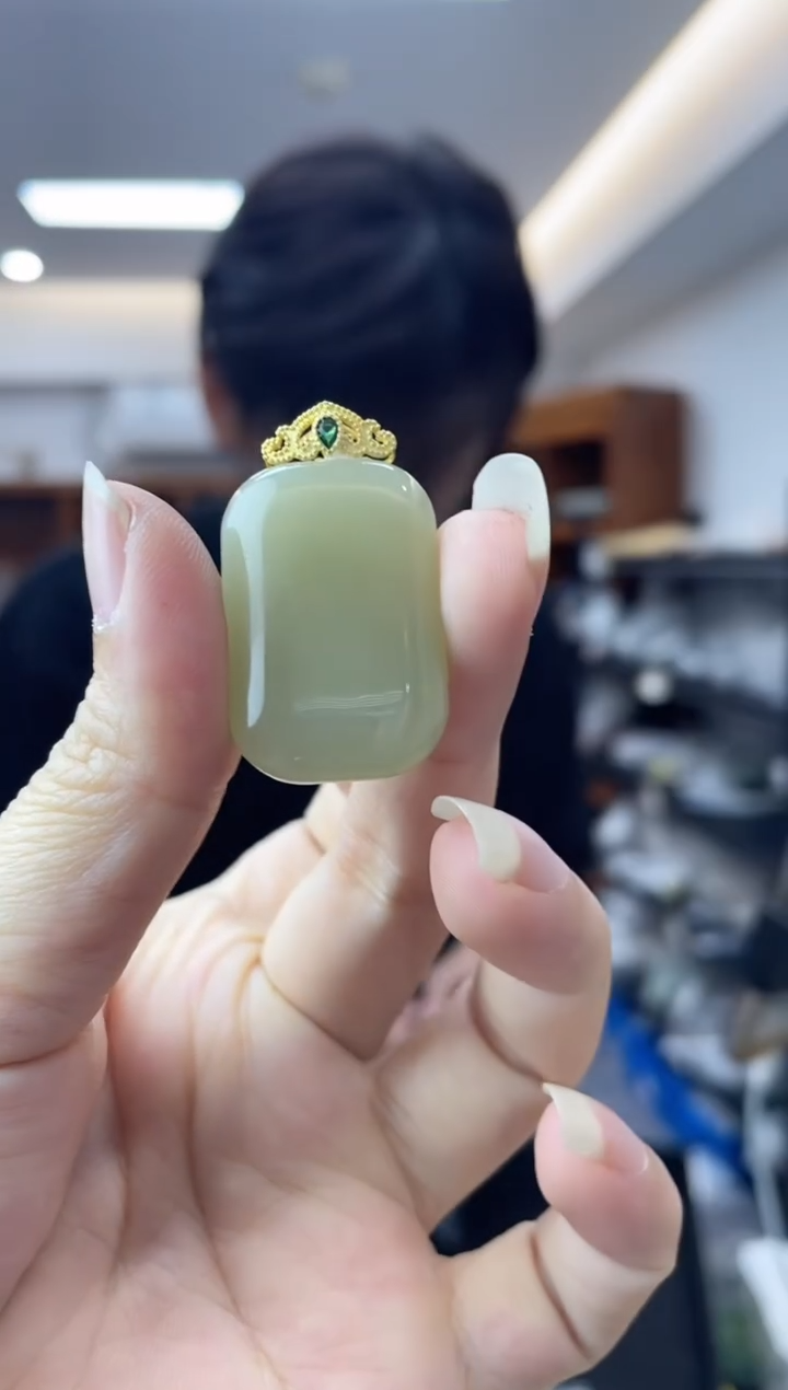 【闪购商品】和田玉·银S925镶嵌多样性一件发货