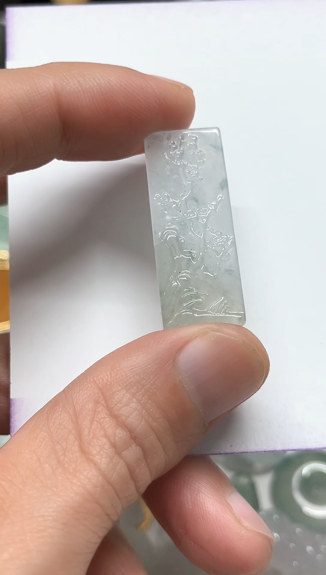 【闪购商品】翡翠颈饰未镶嵌天然缅甸A货翡翠吊坠