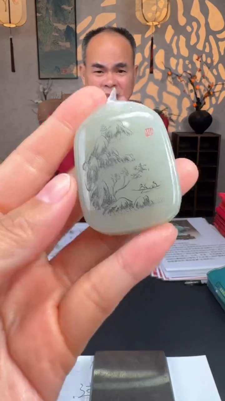 和田玉未镶嵌吊坠(不含链)多样性发起一55