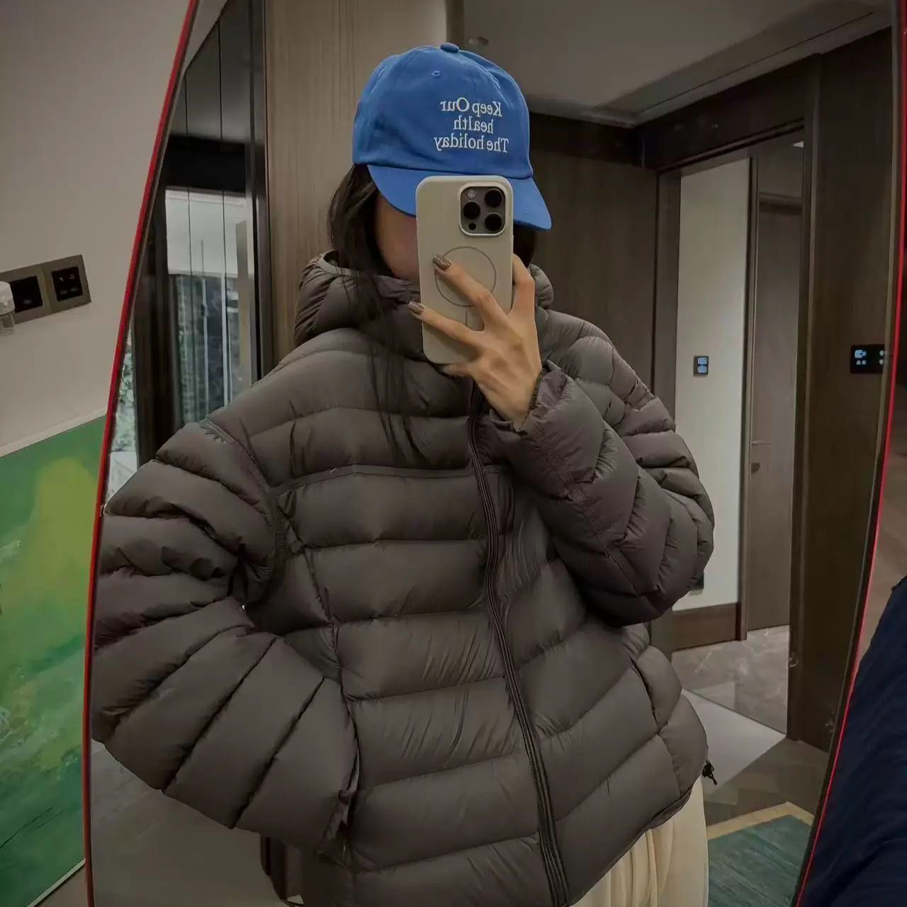 90白鸭绒25秋冬女款排骨泡芙系列休闲百搭小个子连帽羽绒服