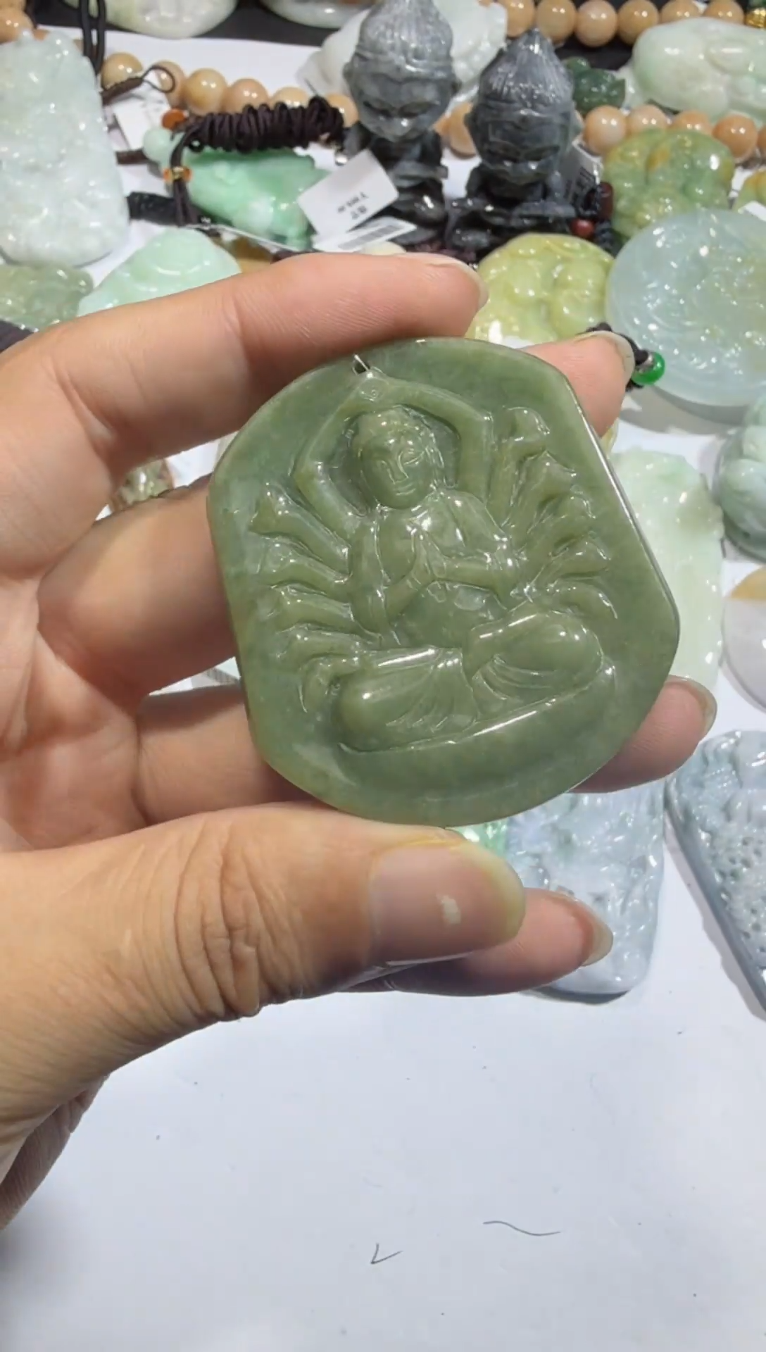 【闪购商品】翡翠颈饰未镶嵌00003850