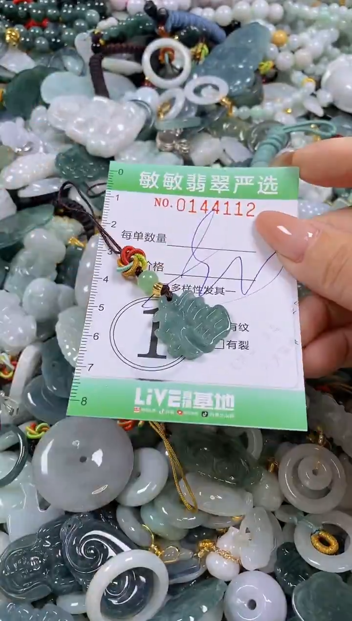 【闪购商品】翡翠未镶嵌颈饰闪购0144112多样性发其一