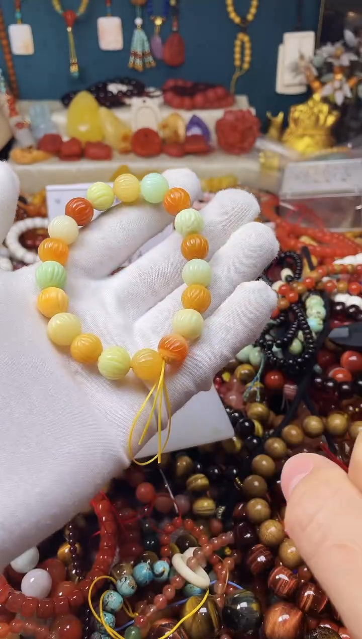 【闪购商品】石英质玉（黄龙玉）.未镶嵌48761 一物一图发货