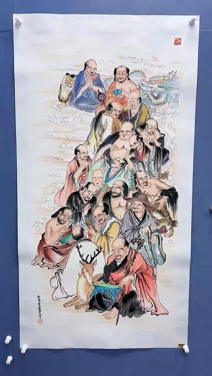 【闪购商品】绘画柳晓叶绘画8平尺人物