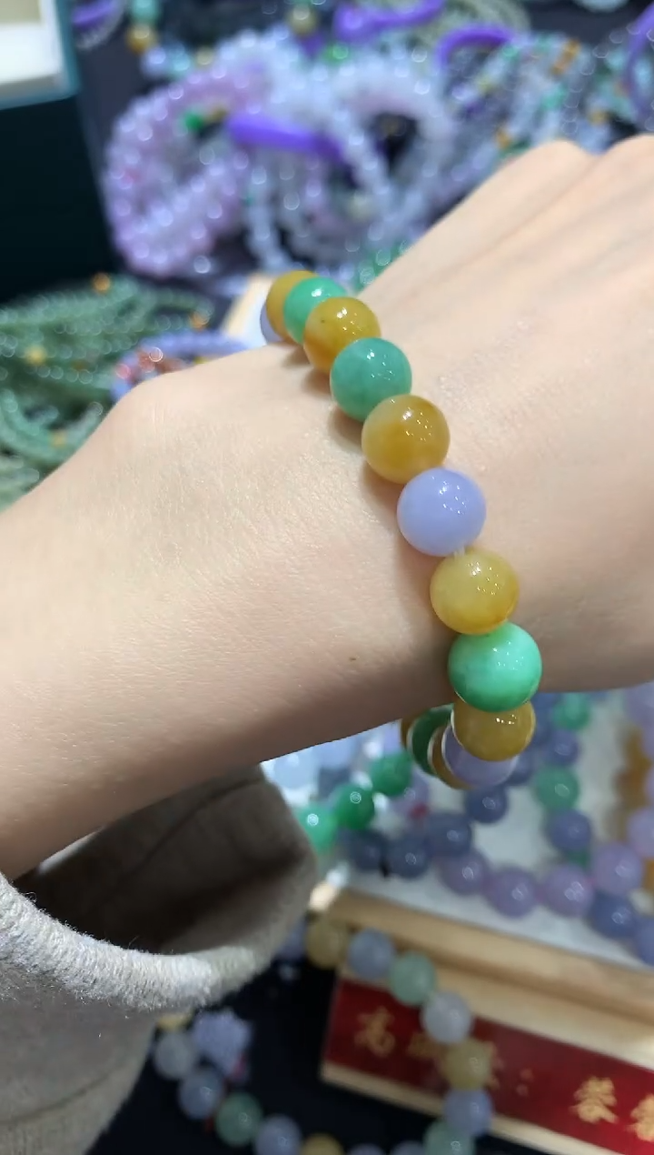 【闪购商品】翡翠手串未镶嵌团购1