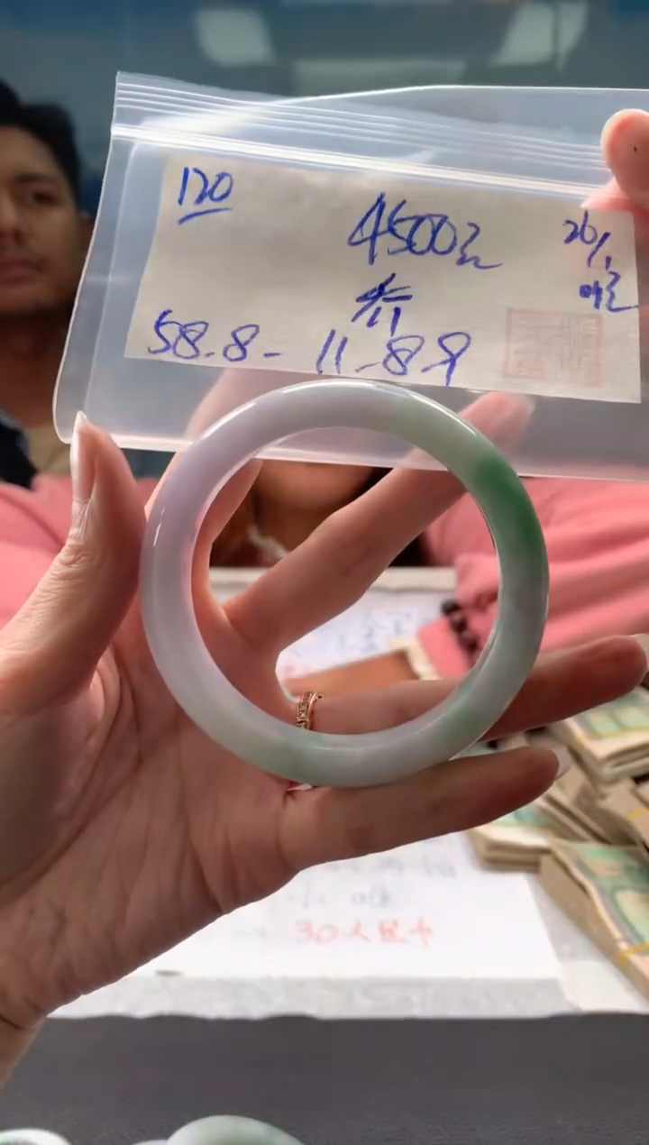 【闪购商品】翡翠手镯未镶嵌翡翠手镯 下单联系小耳机#120