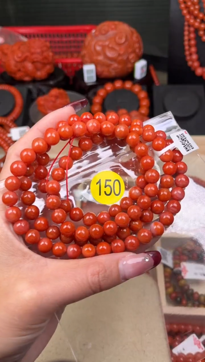 【闪购商品】南红玛瑙珠宝奇石未镶嵌150-8+